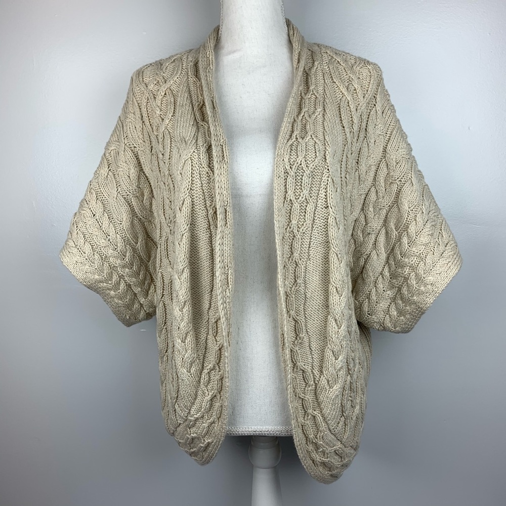 Coldwater Creek Short Sleeve Shrug Cardigan